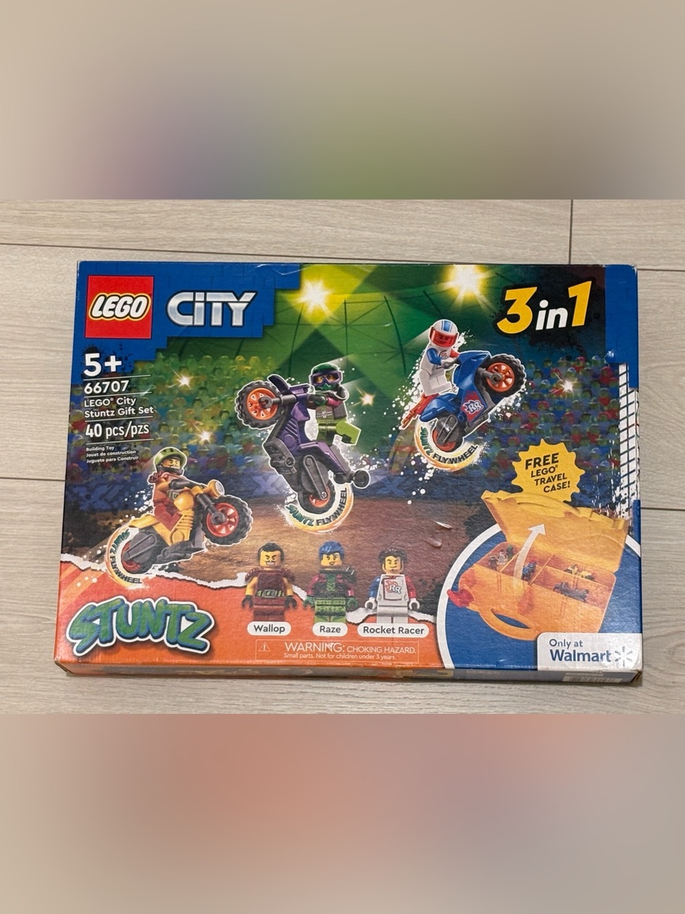 LEGO City Stuntz 3-in-1 Motorbike Stunt Set #66707
